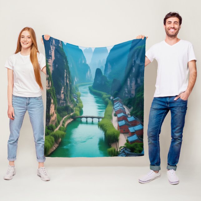 Manta Polar Trayectos tranquilos lanzados - Aguas Esmeraldas y (In situ)