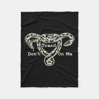 Manta Polar Tread On Me Uterus Snus Pro Roe Feminist