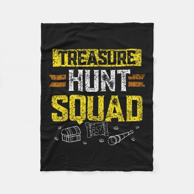 Manta Polar Treasure Hunt Squad Hunter Tesoros Cazadores (Anverso)