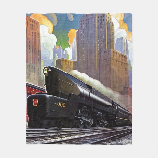 Manta Polar Tren de Pensilvania por desconocido (Anverso)