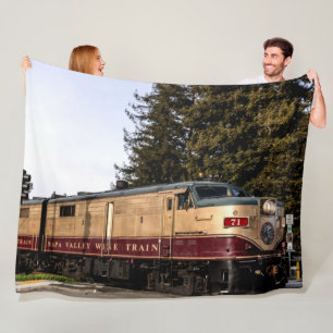 MANTA POLAR TREN DE VINOS NAPA VALLEY