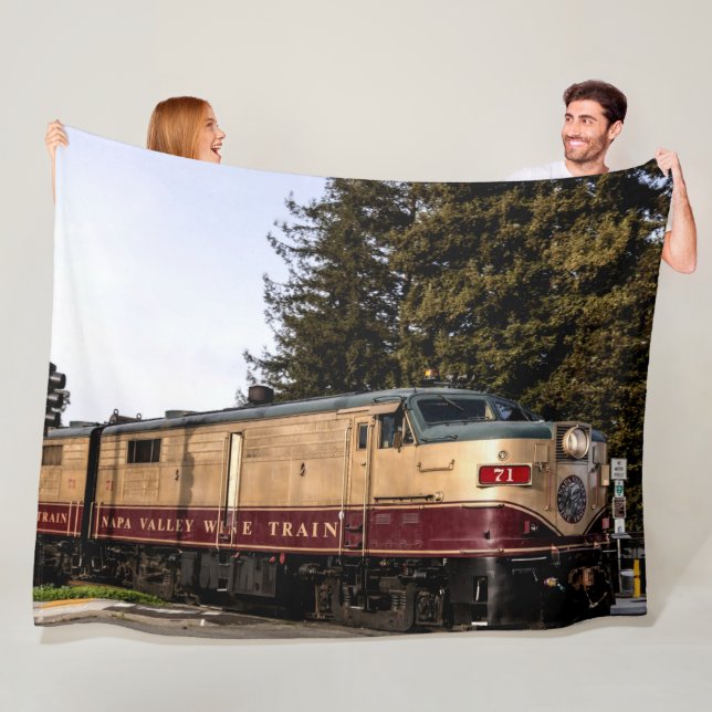 MANTA POLAR TREN DE VINOS NAPA VALLEY (In situ)
