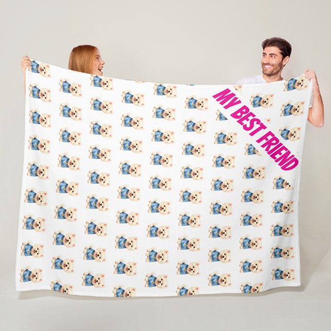 Manta Polar Trendy Luxury Grooming Pet Personalized Collection (In situ)