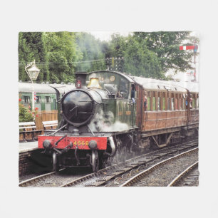 Manta Polar TRENES DE VAPOR Fleece Blanket