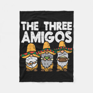 Manta Polar Tres amigos nómadas mexicanos cutan cinco de mayo