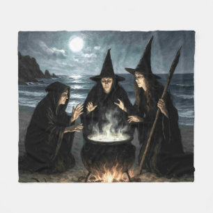 Manta Polar Tres brujas producen Cauldron Full Moon Beach