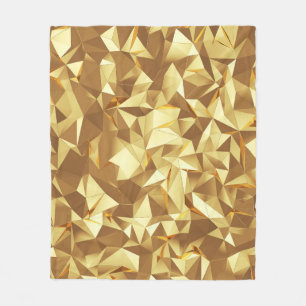 Manta Polar Triángulo de oro: Textura de fondo abstracta.