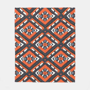 Manta Polar Tribal Africano: Chevron Aztec Seamless.