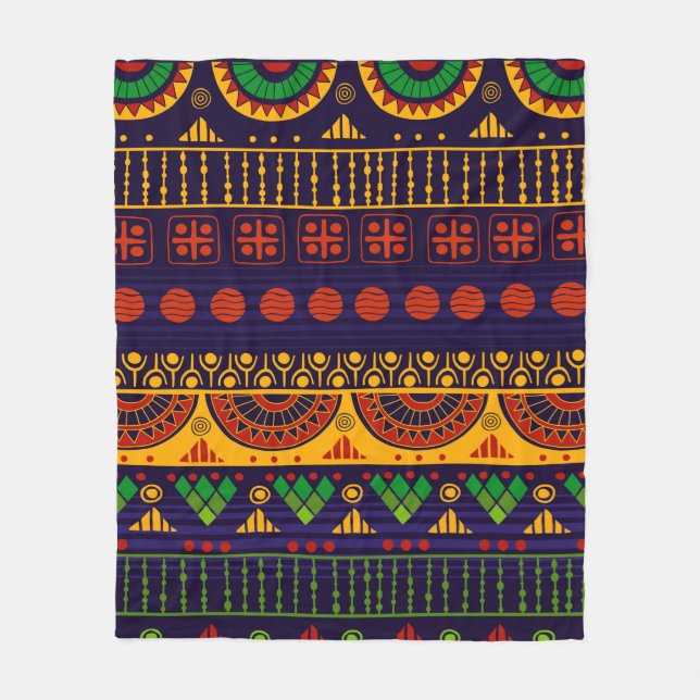 Manta Polar Tribal seamless pattern.  (Anverso)
