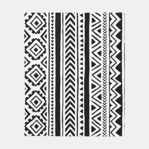 Manta Polar Tribus étnicas: Patrón hecho a mano