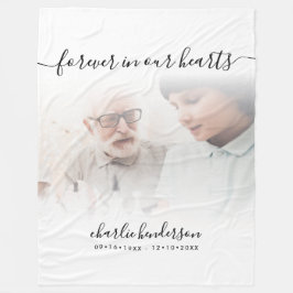 Manta Polar Tributo En Memoria De La Foto De White Forever In