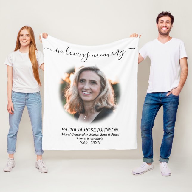 Manta Polar Tributo por la foto del funeral de Loame Memoria (In situ)