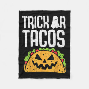 Manta Polar Trick Or Tacos Halloween Mexicanos Costumbres De C