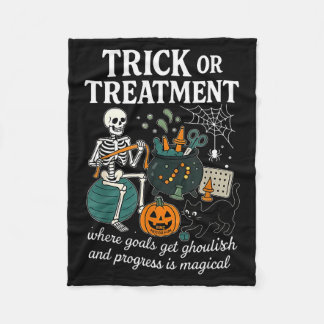 Manta Polar Trick Or Treatment Ot Therapist Halloween Skeleton