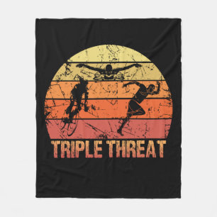 Manta Polar Triple amenaza de triatlón