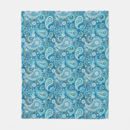 Manta Polar Trippy Hippy Paisley Fleece Blanket