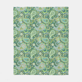 Manta Polar Trippy Hippy Paisley Fleece Blanket