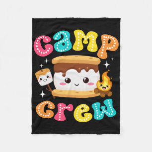 Manta Polar Tripulación de Campamento Malvavisco S'mores Campa