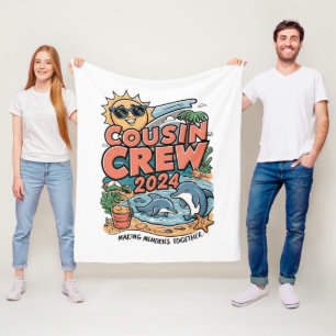 Manta Polar Tripulación de primos Vacaciones de verano en la p