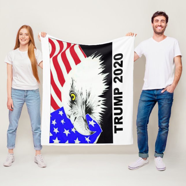 Manta Polar Triunfo American Eagle 2020 Donald Trump (In situ)