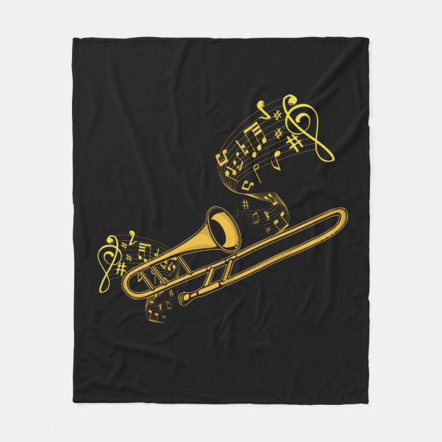 Manta Polar Trombone Player Brass Music Instruments Big Band (Anverso)