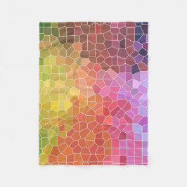 Manta Polar Trozos de color