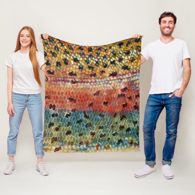 Manta Polar Trucha de rollo de pesca (In situ)