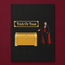 Truco o trato vampiro de Halloween