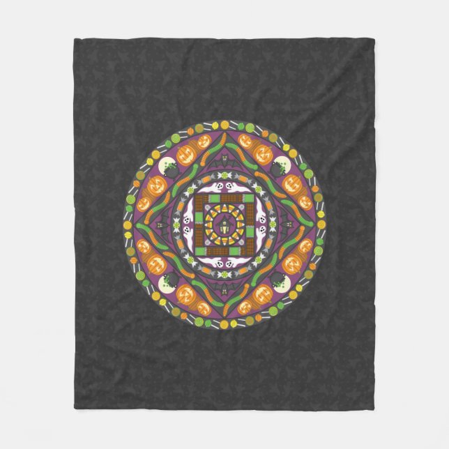 Manta Polar Trucos y tratamientos Mandala Fleece Blanket (Anverso)
