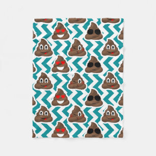 Manta Polar Trullo loco de las emojis del impulso modelado