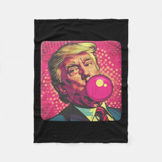 Manta Polar Trump 2024 Bubble Gum Pop (Anverso)