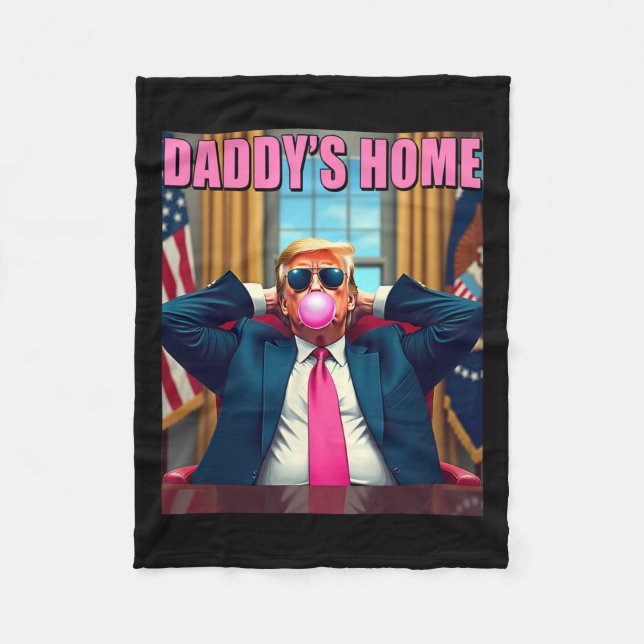 Manta Polar Trump 2024 devuelve a Estados Unidos a casa de pap (Anverso)