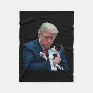 Manta Polar Trump 2024 Gato Mega Funny Gato Trump