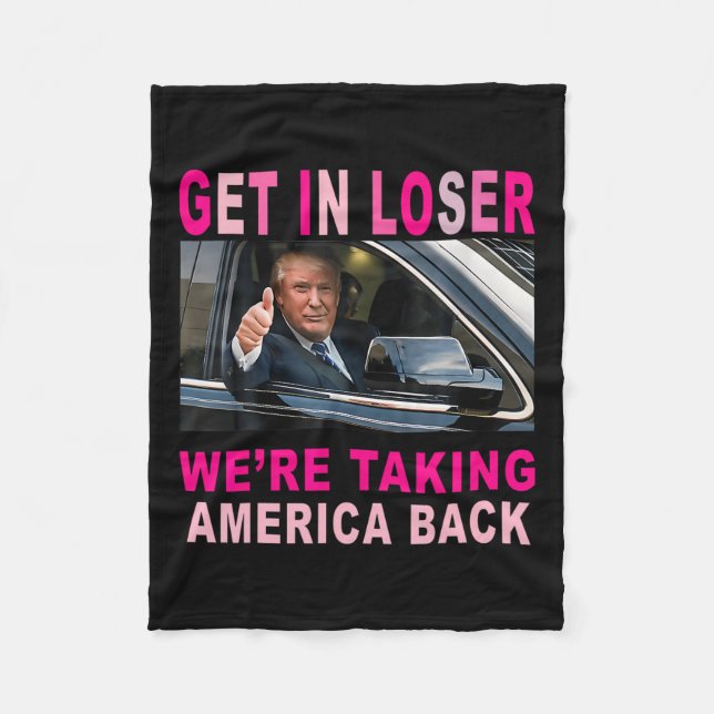 Manta Polar Trump 2024 pierde estamos recuperando a Estados Un (Anverso)