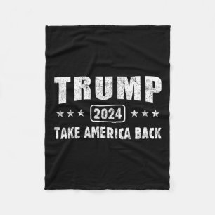 Manta Polar Trump 2024 Recupera Estados Unidos De Mujeres Del