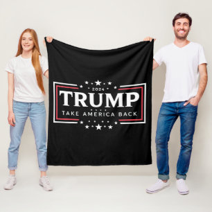 Manta Polar Trump 2024 Recuperemos América 