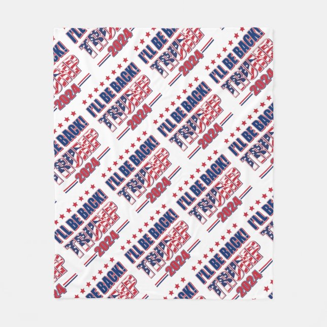 Manta Polar Trump 2024 regresará (Anverso)