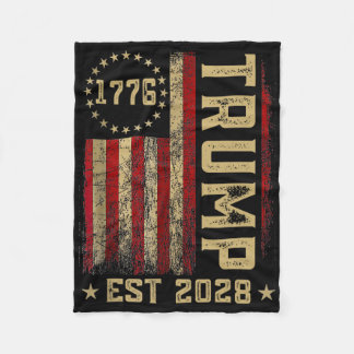 Manta Polar Trump 2028 vota por Donald Trump Estados Unidos