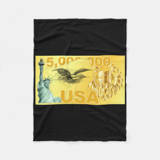 Manta Polar Trump 5 Millones de Dólares Rico Migrante American