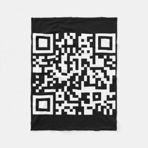 Manta Polar Trump baila troll Qr Divertido presidente Trump
