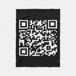 Manta Polar Trump baila troll Qr Divertido presidente Trump