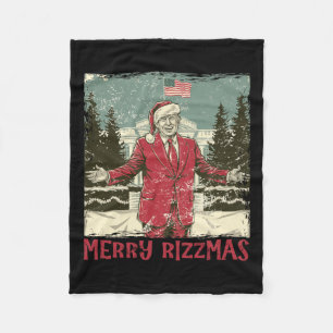 Manta Polar Trump con rizmas graciosos bailes graciosos de Tru