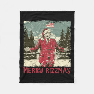 Manta Polar Trump con rizmas graciosos bailes graciosos de Tru