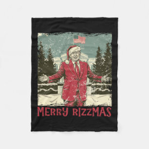 Manta Polar Trump con rizmas graciosos bailes graciosos de Tru