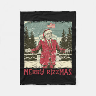 Manta Polar Trump con rizmas graciosos bailes graciosos de Tru