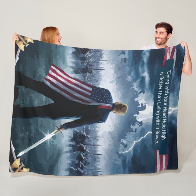 Manta Polar Trump Epic Warrior Blanket (In situ)