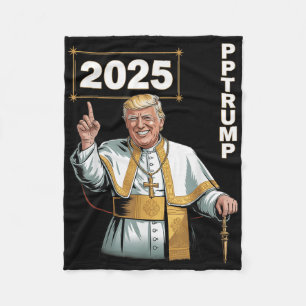 Manta Polar Trump es gracioso, Trump es un retro cristiano en