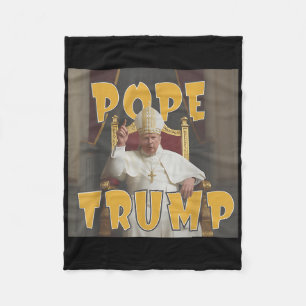 Manta Polar Trump es gracioso, Trump es un retro cristiano en