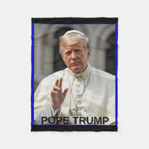 Manta Polar Trump es gracioso, Trump es un retro cristiano en