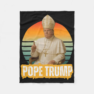 Manta Polar Trump es gracioso, Trump es un retro cristiano en